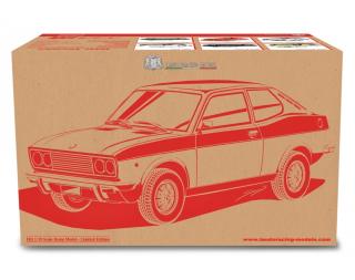 Fiat 128 Coupè 1300 SL - 1972 Blu scuro Laudoracing 1:18 Resinemodell (Türen, Motorhaube... nicht zu öffnen!)